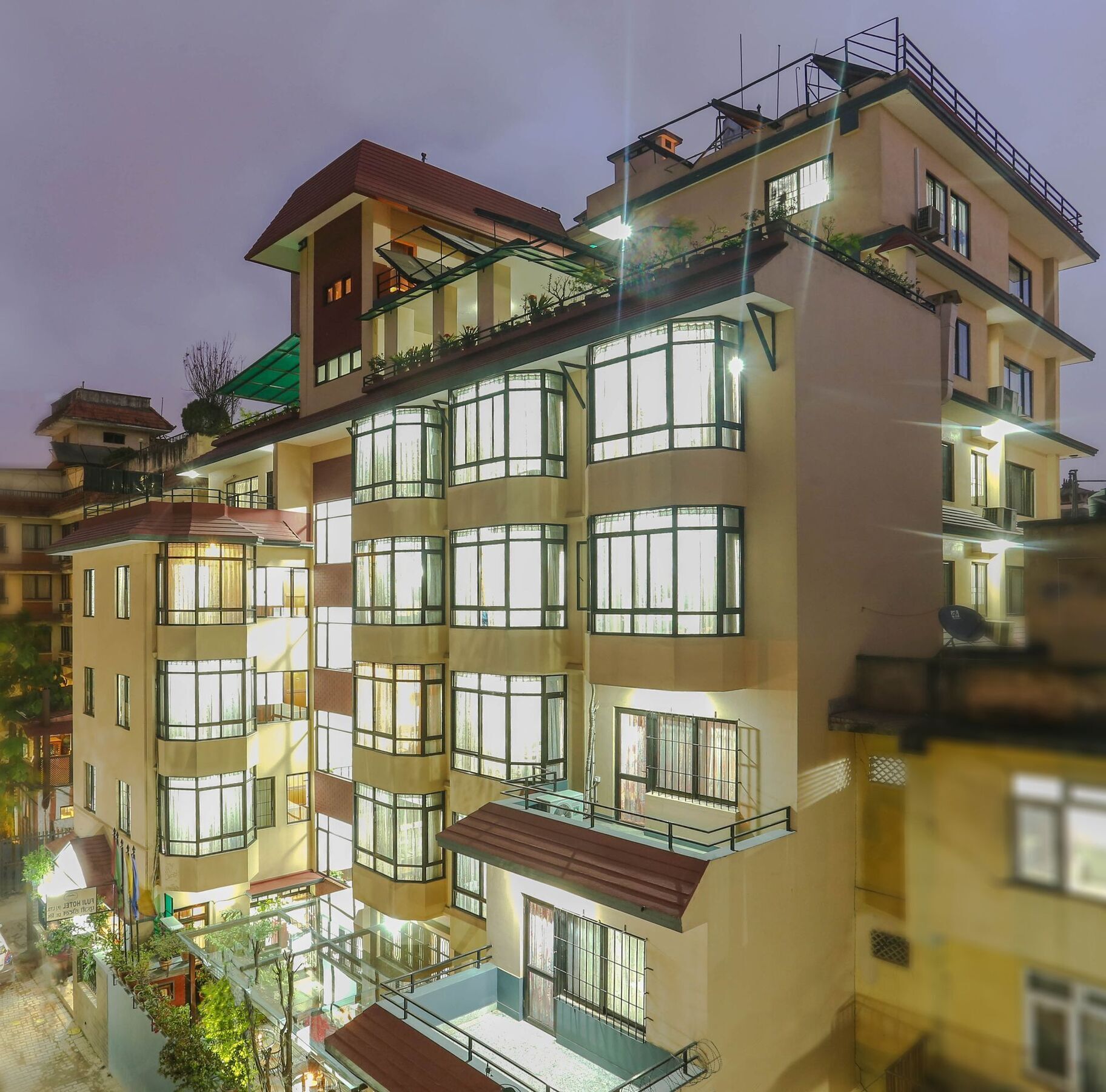 Fuji Hotel Kathmandu Exterior foto